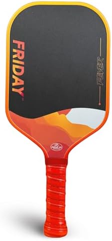 Friday Fever Paddle, Raw Carbon Fiber, Gen 3 Construction Friday Fever Paddle, USAP PBCoR .43 Certified, Dual-Edge Foa