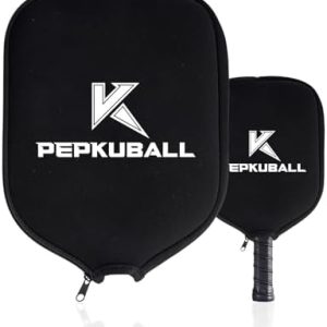 Waterproof Nylon Pickleball Paddle Cover for Storage & Travel | Pickleball Paddle Case with Zipper Protection | Waterpr