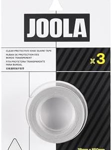 JOOLA Clear Edge Guard Tape - Protects Pickleball Paddle Edge Guard & Covers Lead Tape - Fits All Brands and Most Paddle