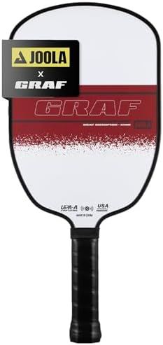 JOOLA Agassi GRAF Champion Pickleball Paddle - Increased Spin & Control - UPA-A Certified - USAP Approved