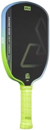 JOOLA Vision Textured Carbon Grip Pickleball Paddle for Maximum Spin and Control - Polypropylene Honeycomb Core 16mm JOO