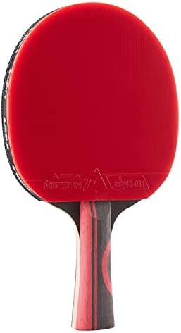 JOOLA Infinity Edge Tournament Ping Pong Paddle Carbon Pro Black Rubber Advanced Training Speed