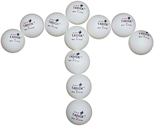 Table Tennis Balls 100 Count 40mm 3-Star Nice Storage Box Indoor Outdoor
