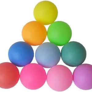 YYaaloa Colorful Plastic Balls for Table Tennis Game Party DIY Arts Craft Pet Toy