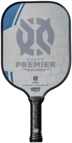 Onix Evoke Premier Professional Tournament Pickleball Paddle Composite Face Impact Paddle Shape for Elite Players in Tou