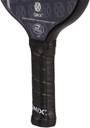 Onix Evoke Premier Professional Tournament Pickleball Paddle Composite Face Impact Paddle Shape for Elite Players in Tou