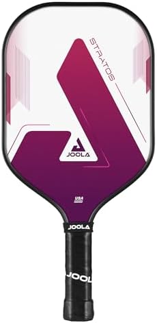 JOOLA Stratos Pickleball Paddle - Lightweight Fiberglass with Polypropylene Core - USAPA Approved
