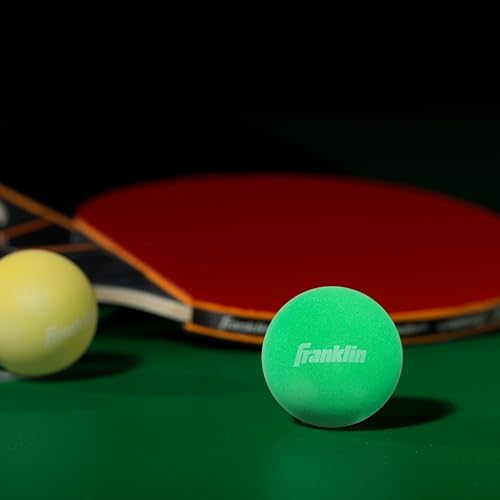 Franklin Sports Ping Pong Balls Official Size Weight White 40mm Table Tennis Durable High Performance 12 Count Pack of 1