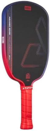 JOOLA Vision Textured Carbon Grip Pickleball Paddle for Maximum Spin and Control - Polypropylene Honeycomb Core 16mm JOO