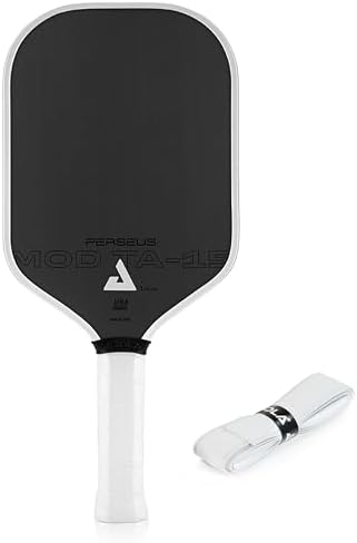 JOOLA Perseus MOD TA 15 Pro Player Edition Pickleball Paddle - More Power & Spin - Carbon Fiber Pickleball Paddle - Gen