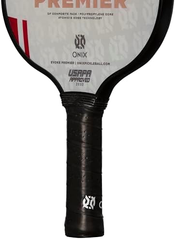 Onix Evoke Premier Professional Tournament Pickleball Paddle Composite Face Impact Paddle Shape for Elite Players in Tou