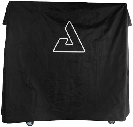 JOOLA Waterproof Ping Pong Table Cover - Heavy-Duty, Outdoor Protection - Table Tennis Cover for Garage, Basement, Indoo