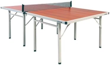 Stiga Space Saver Compact Ping Pong Table Separate Table Halves Regulation Height No Assembly Required