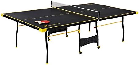MD Sports Foldable Table Tennis Table for Family Game Rooms with Nets Included | MD Sports Multiple Styles Table Tennis