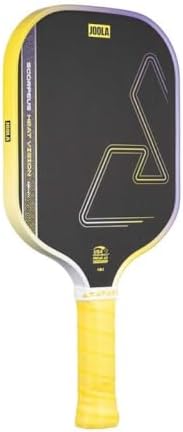JOOLA Vision Textured Carbon Grip Pickleball Paddle for Maximum Spin and Control - Polypropylene Honeycomb Core 16mm JOO