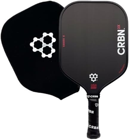 CRBN Pickleball X Series Power Paddle - Carbon Fiber Pickaxe for Enhanced Performance