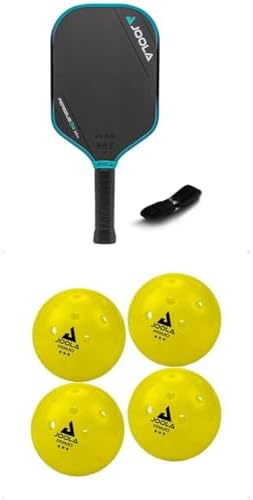 JOOLA Ben Johns Perseus 3S Pickleball Paddle: Charged Carbon Surface for Power, USAPA Certified, Indoor/Outdoor Use | J