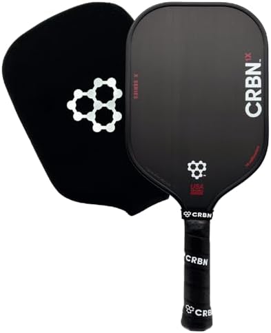 CRBN Pickleball X Series Power Paddle - Carbon Fiber Pickaxe for Enhanced Performance