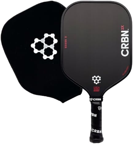 CRBN Pickleball X Series Power Paddle - Carbon Fiber Pickaxe for Enhanced Performance