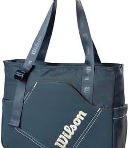 Wilson Pickleball Lifestyle Tote Bag - Grey/White Wilson Pickleball Lifestyle Tote Bag - Stylish and Durable for Casual