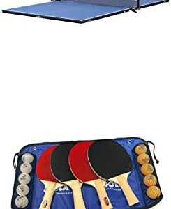 JOOLA Conversion Table Tennis Top with Metal Apron for Serious Players at Home Practices | JOOLA Family Premium Table T