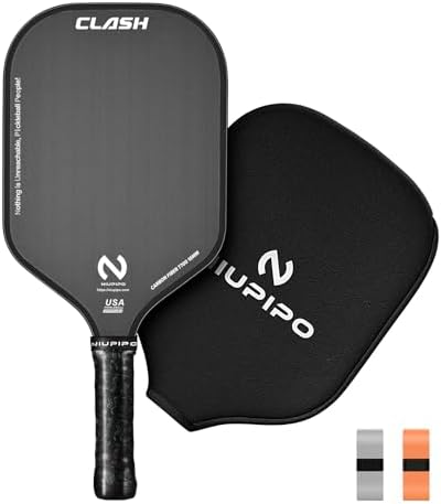 USAPA Approved Graphite Carbon Fiber Pickleball Paddles Set of 4 for Men Women, Polypropylene Honeycomb Core, Cushion |7