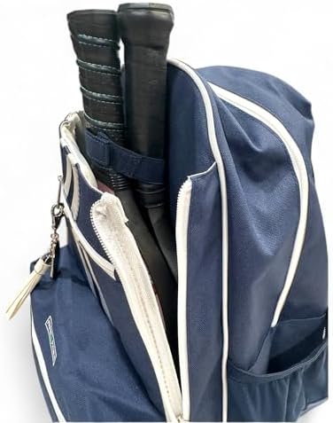 Teddi Large Capacity Pickleball Backpack Grn/Wh for Women - Durable 1000D Nylon, Stylish Paddle Bag Teddi Large Capaci