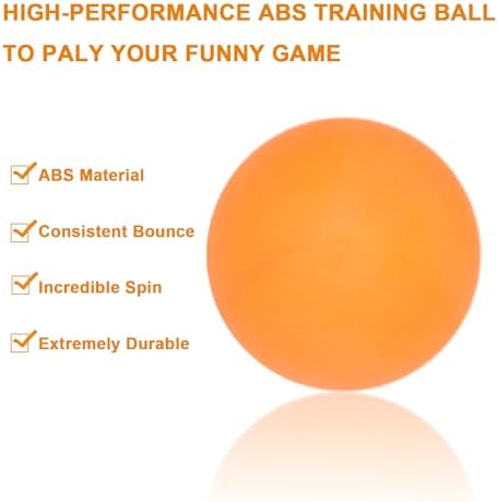 3 Star High Performance ABS Table Tennis Balls - Training, Game
