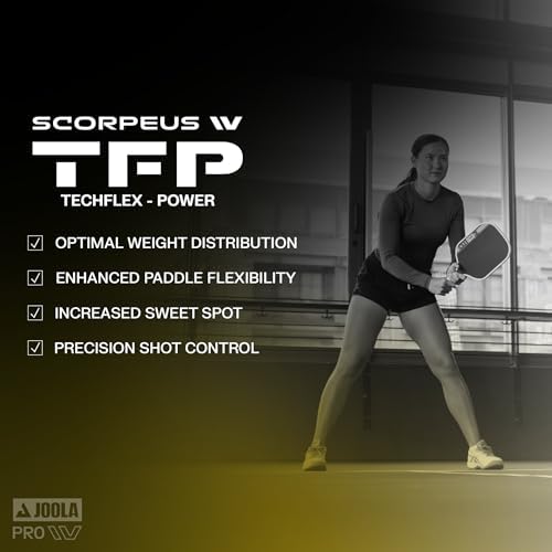 JOOLA Pro IV Pickleball Paddles – Tech Flex Power & Propulsion Core – For Advanced Players – Control and Power on the Co