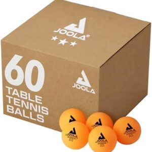 JOOLA 3 Star Table Tennis Balls 12, 60, or 120 Pack - 40+mm Regulation Bulk Ping Pong Balls for Competition and Recreati