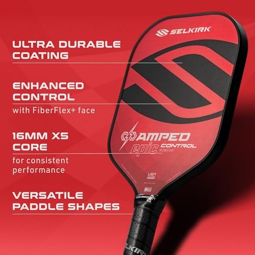 Selkirk Sport Amped Pickleball Paddles | Assembled in The USA | Unrivaled Precision & Control Selkirk Sport Amped Pro