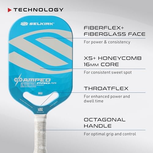 Selkirk Sport Amped Pickleball Paddles | Assembled in The USA | Unrivaled Precision & Control Selkirk Sport Amped Pro