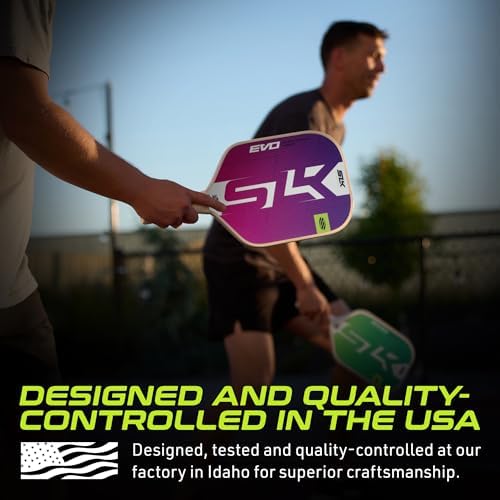 Selkirk Sport SLK Evo Next Gen Pickleball Paddle - G8 Power Carbon Fiber, SpinFlex+ Surface, Evo Power and Control | Se