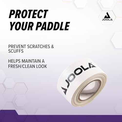 JOOLA Pickleball Paddle Edge Tape | Protects Edge Guard, Fits Any Brand & Size, 5 Meter Roll | Perfect for Enthusiasts &