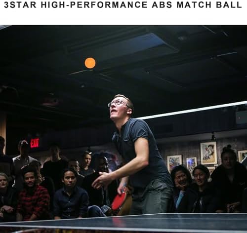 3 Star High Performance ABS Table Tennis Balls - Training, Game