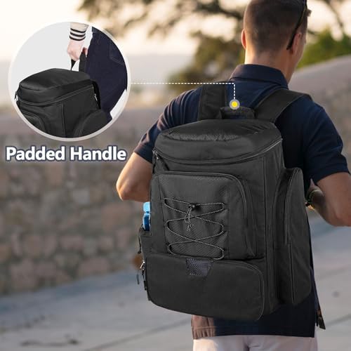 Pickleball Paddle Bag Backpack for 4 Rackets with Fence Hook - Bag Only