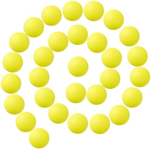 30 Pack 40mm Plastic Ping Pong Balls for Carnival Games Party Outdoor Decoration Handmade DIY Pet