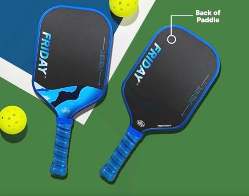 Friday Fever Paddle, Raw Carbon Fiber, Gen 3 Construction Friday Fever Paddle, USAP PBCoR .43 Certified, Dual-Edge Foa