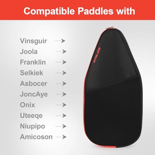 Pickleball Bag Universal Size Pickleball Paddle Cover Case for Men Women Accessory USAPA Standard Paddles Gift Compatibl