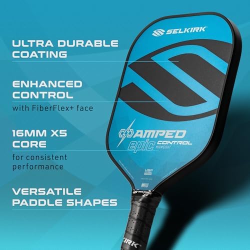 Selkirk Sport Amped Pickleball Paddles | Assembled in The USA | Unrivaled Precision & Control Selkirk Sport Amped Pro