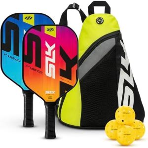 Selkirk Sport SLK Pickleball Paddles Set of 2 | Designed in The USA | High-Durability Graphite Paddles for Serious Play