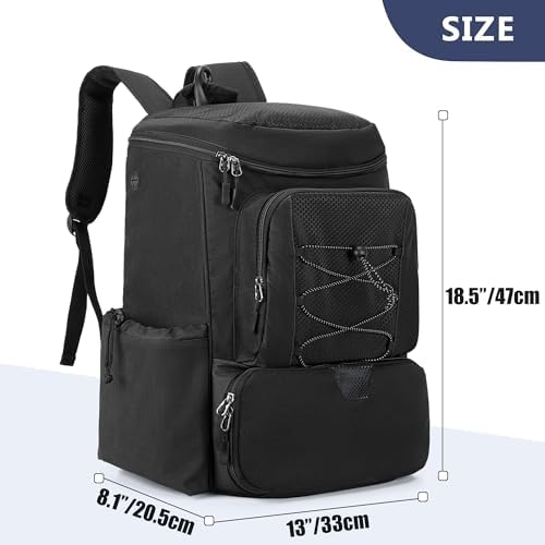 Pickleball Paddle Bag Backpack for 4 Rackets with Fence Hook - Bag Only