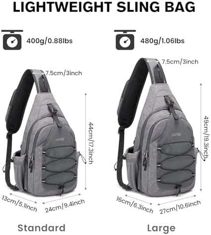 Pickleball Bag Crossbody Sling Bag Gifts for Men Women OEKO-TEX STANDARD 100 Pickleball Backpack