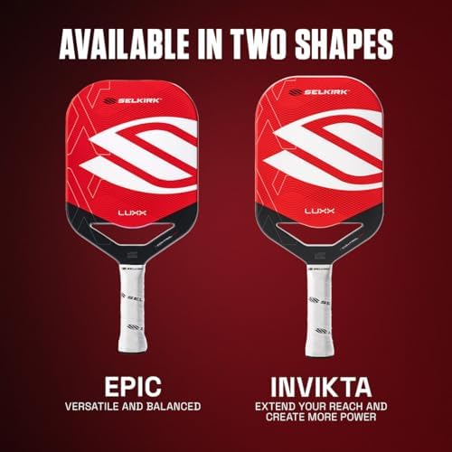 High Performance Selkirk Sport LUXX Control Pickleball Paddle for Ultimate Control and Power | Selkirk Sport LUXX Carbo