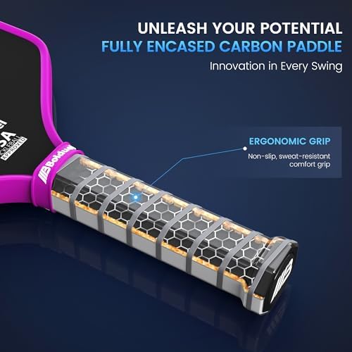 USAPA Approved Carbon Fiber Pickleball Paddles for Aggressive Players USAPA Approved Carbon Fiber Pickleball Paddles wit