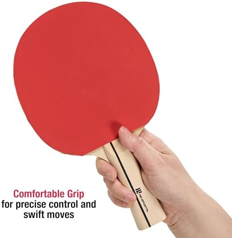 MD Sports Foldable Table Tennis Table for Family Game Rooms with Nets Included | MD Sports Multiple Styles Table Tennis