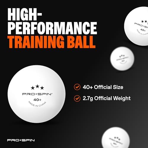 Professional Quality Ping Pong Paddle Set - High-Performance, Premium Rackets | 3-Star Balls | Compact Storage Case | In