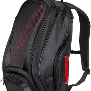 Franklin Sports Deluxe Competition Pro Pickleball Backpack - Elite Nylon Fabric - Pickleball Enthusiasts - Tennis Courts