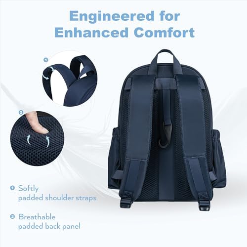 Quilted Pickleball Backpack Women Men Fits 2 to 4 Paddles WaterproofPocket Shoe Compartment