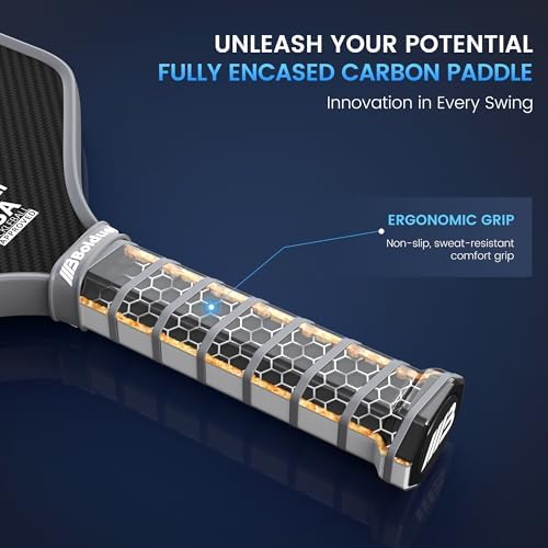 USAPA Approved Carbon Fiber Pickleball Paddles for Aggressive Players USAPA Approved Carbon Fiber Pickleball Paddles wit